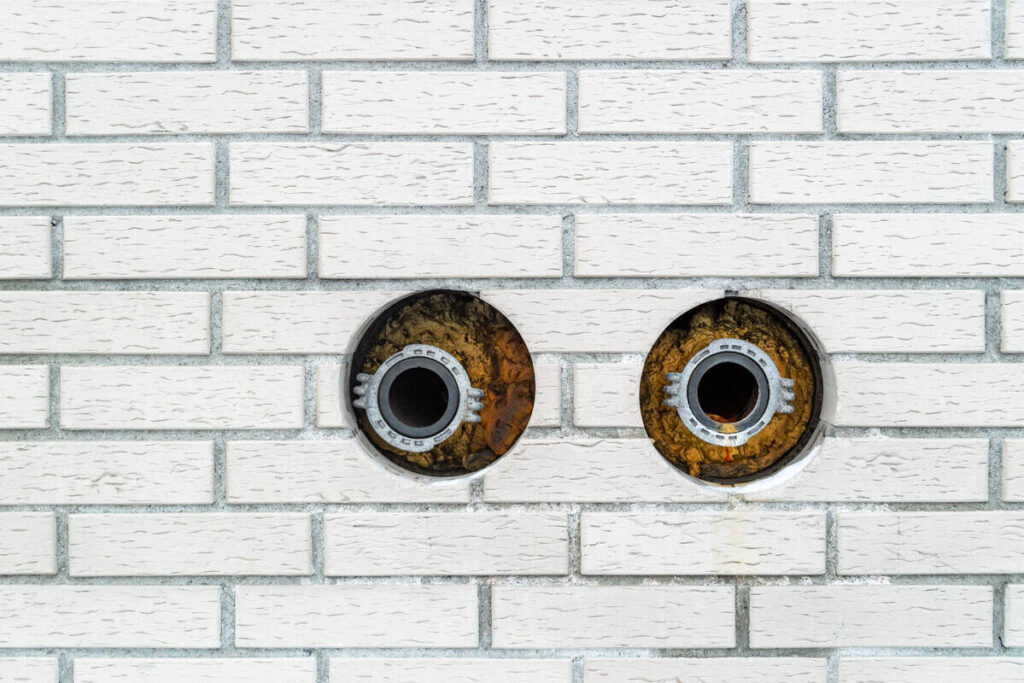 Système de mur chauffant hydraulique