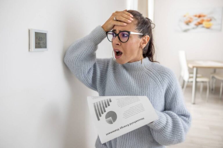 Logement qui consomme de l'énergie thermique